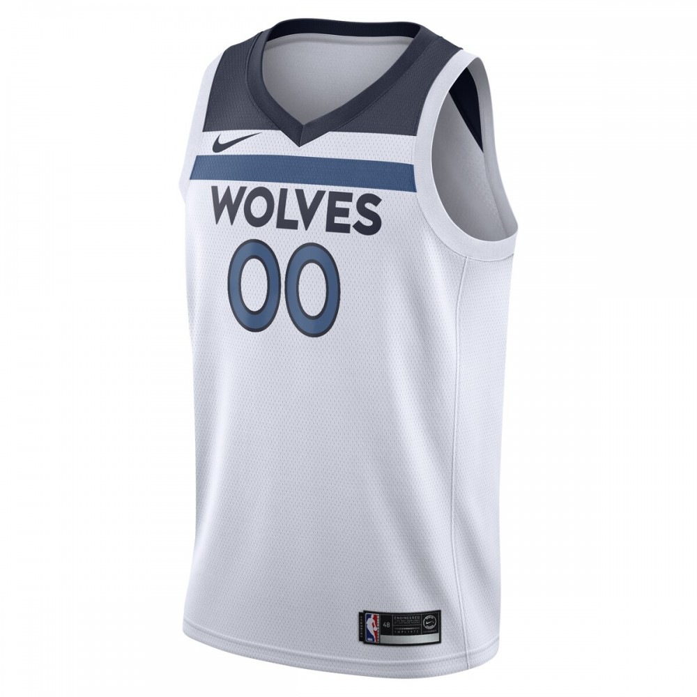 Minnesota Timberwolves 2020/21 Swingman Custom Jersey - Association Edition - White-Pro Kit Vault | Brand New 26/27 Sports Jerseys